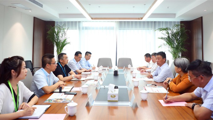 臨夏州委常委、宣傳部長王建華一行來甘肅文旅集團推介洽談文旅項目