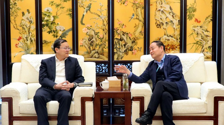 中國(guó)銀行甘肅省分行黨委書記、行長(zhǎng)王峰一行到訪甘肅文旅集團(tuán)