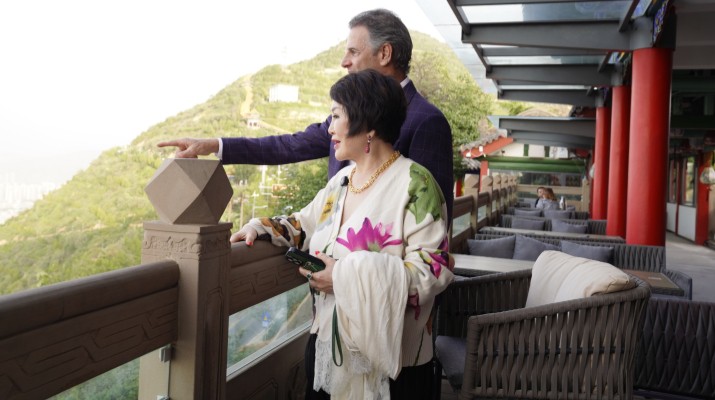 甘肅文旅國際推廣考察團(tuán)·甘肅行代表在如驛部落·蘭山參觀體驗(yàn)